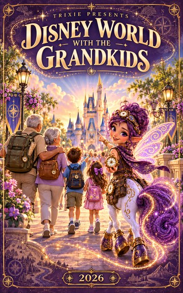 Cover: Disney World with the Grandkids