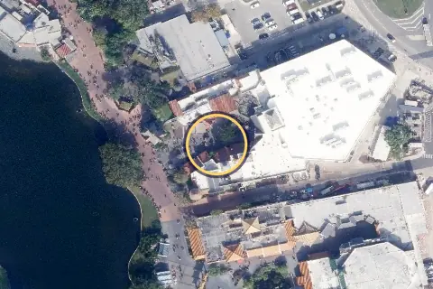 Akershus Royal Banquet Hall from the air, 2026