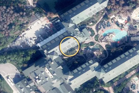 Story Book Dining at Artist Point with Snow White from the air, 2026