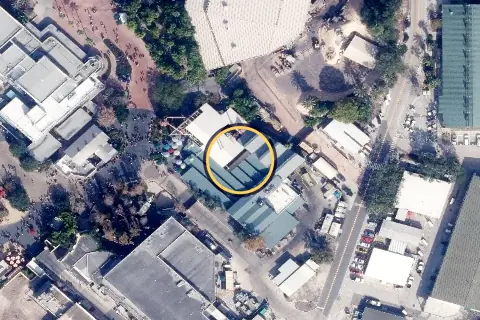 Backlot Express from the air, 2026