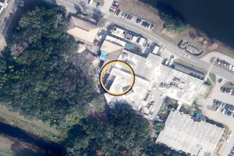 Bluey's Wild World at Conservation Station from the air, 2026