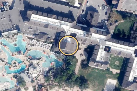 Cape May Cafe from the air, 2026