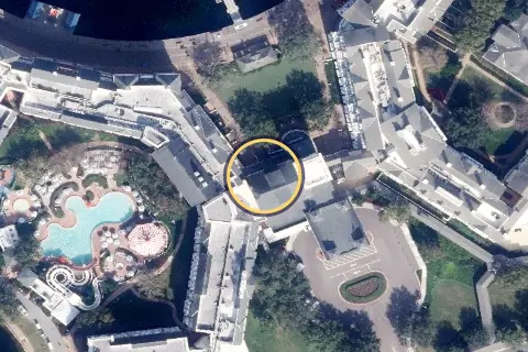 Carousel Coffee from the air, 2026
