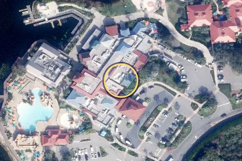 Centertown Market from the air, 2026