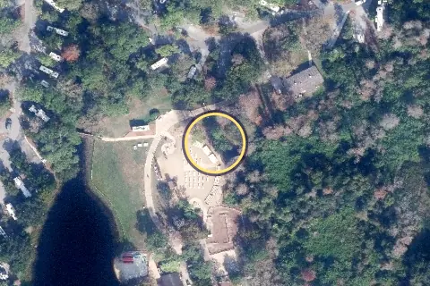 The Chuck Wagon from the air, 2026