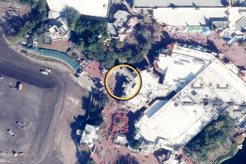 Columbia Harbour House from the air, 2026
