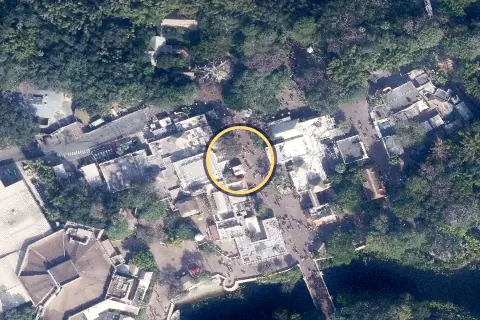 Kusafiri Coffee Shop & Bakery from the air, 2026