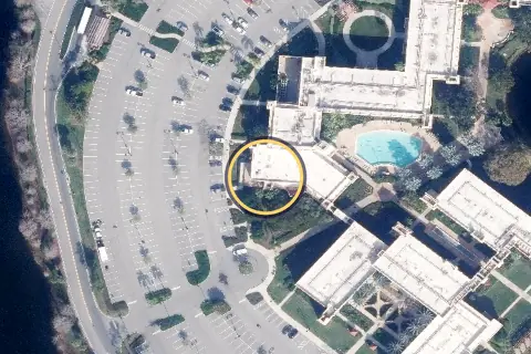 Health & Fitness at Coronado Springs from the air, 2026