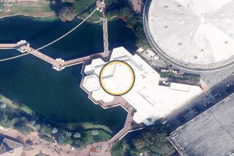 Marketplace - Brew-Wing at the Odyssey from the air, 2026
