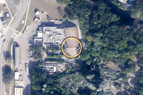 Satu'li Canteen from the air, 2026