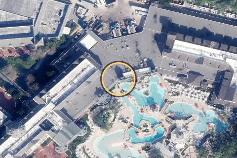 Ship Shape Health Club from the air, 2026