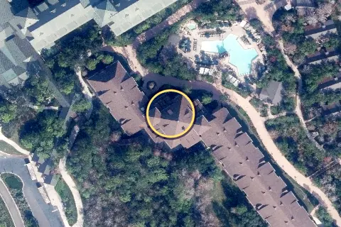 Sturdy Branches Health Club from the air, 2026