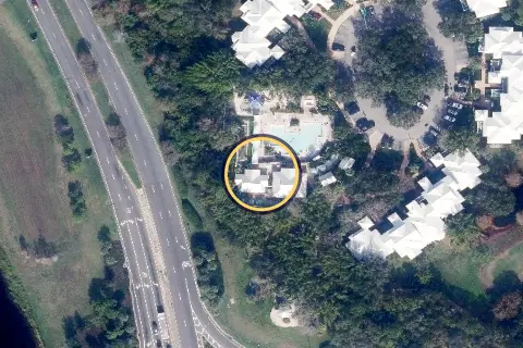 Turtle Shack Poolside Snacks from the air, 2026