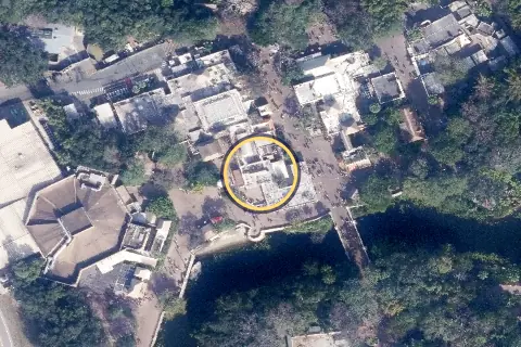 Tusker House Restaurant from the air, 2026