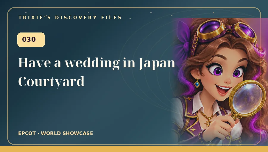 Trixie art: Have a wedding in Japan Courtyard