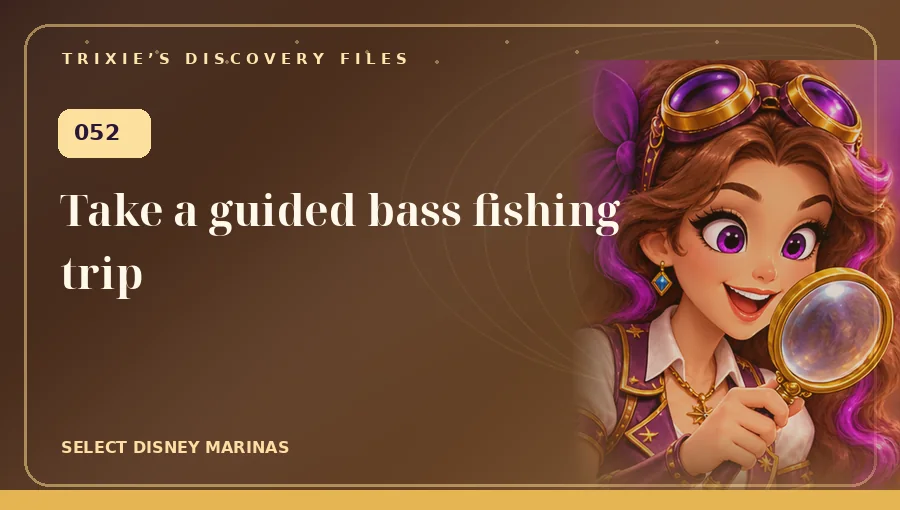 Trixie art: Take a guided bass fishing trip