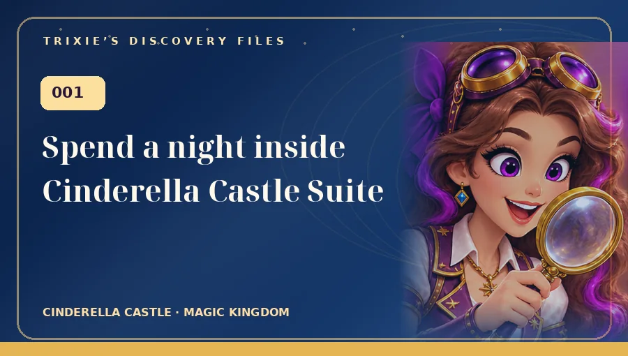 Trixie art: Spend a night inside Cinderella Castle Suite