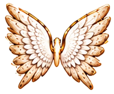 Trixie’s angel wings